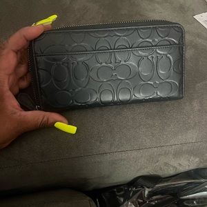 Coach Gun Metal (black) Wallet